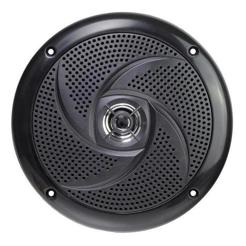 Load image into Gallery viewer, Finch 6.5" Low Profile 60W Slimline Speakers with LED Lights Black 1 pair