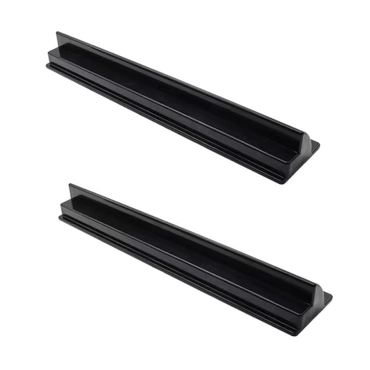 Finch ABS Solar Panel Mounting Brackets Black Pair.