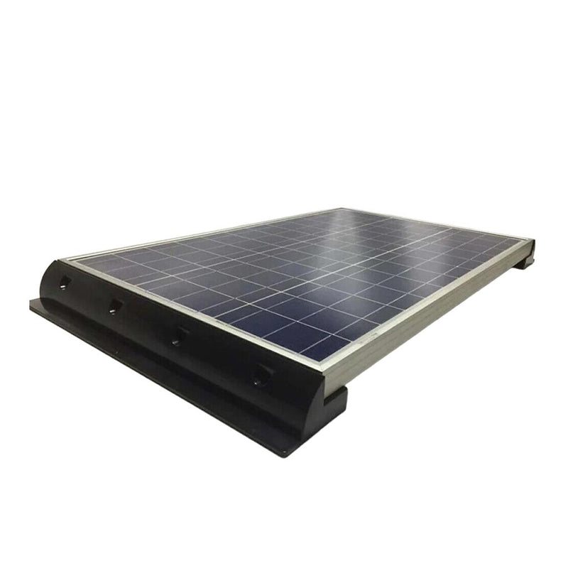 Load image into Gallery viewer, Finch ABS Solar Panel Mounting Brackets Black Pair.