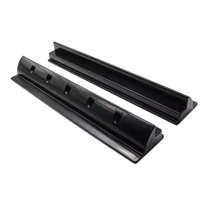 Load image into Gallery viewer, Finch ABS Solar Panel Mounting Brackets Black Pair.
