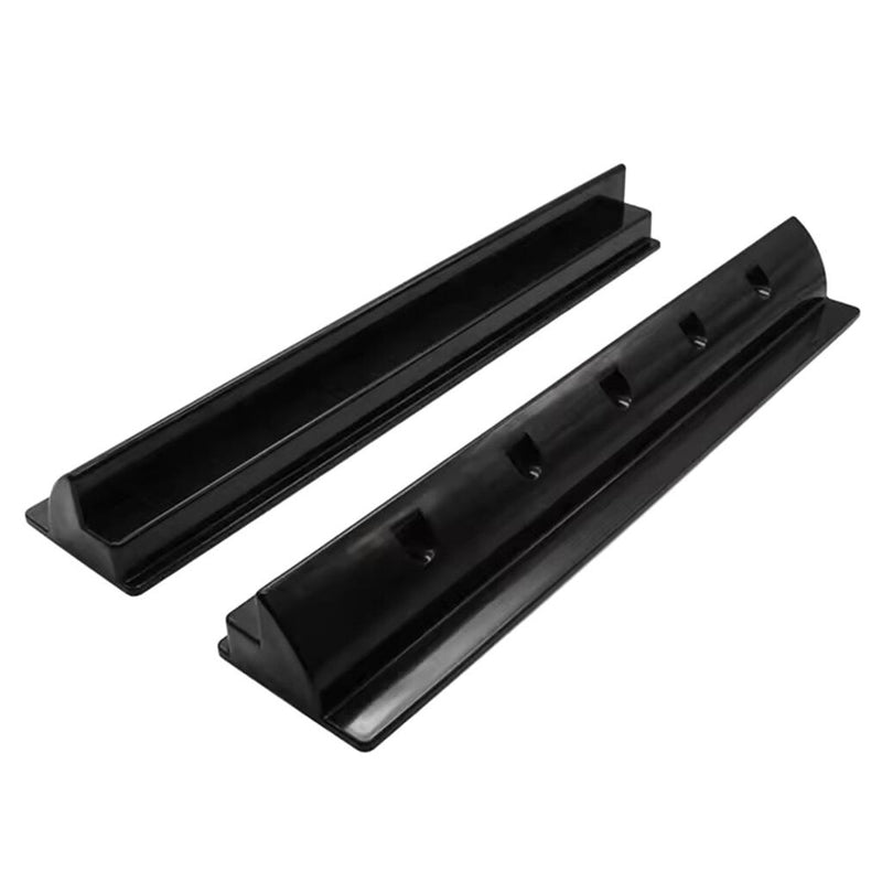 Load image into Gallery viewer, Finch ABS Solar Panel Mounting Brackets Black Pair.