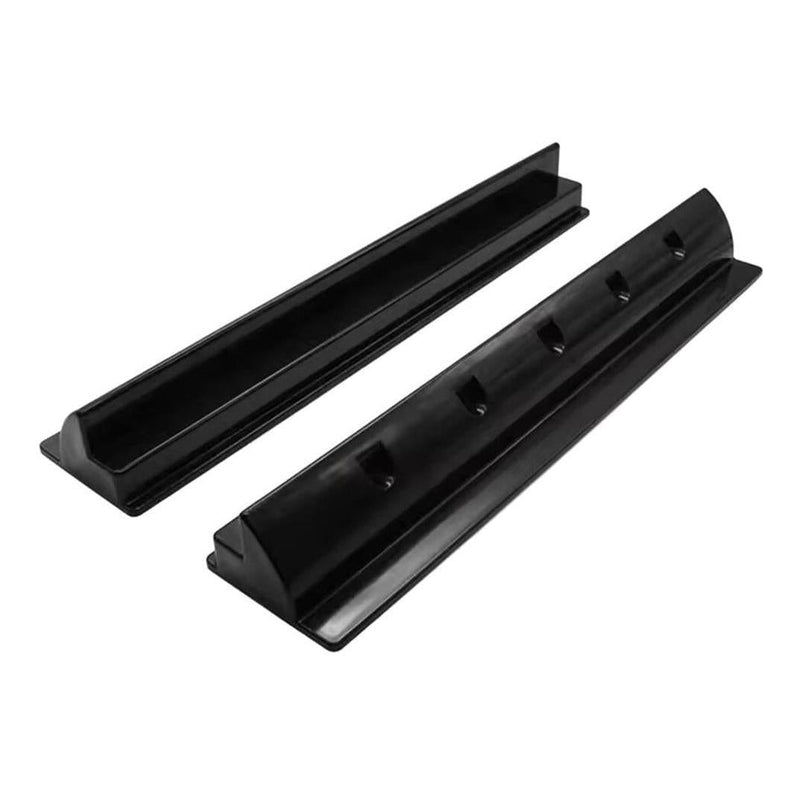 Load image into Gallery viewer, Finch ABS Solar Panel Mounting Brackets Black Pair.