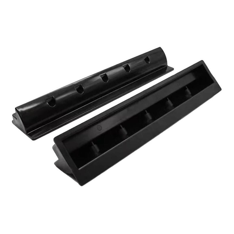 Load image into Gallery viewer, Finch ABS Solar Panel Mounting Brackets Black Pair.