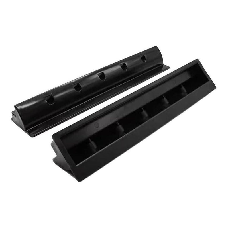 Load image into Gallery viewer, Finch ABS Solar Panel Mounting Brackets Black Pair.