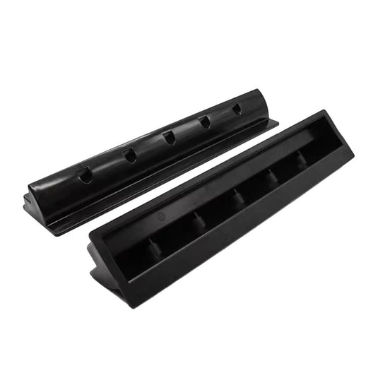 Finch ABS Solar Panel Mounting Brackets Black Pair.