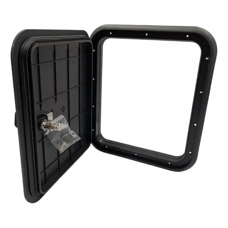 Load image into Gallery viewer, Finch Access Service Door No 1 345 x 292mm Black