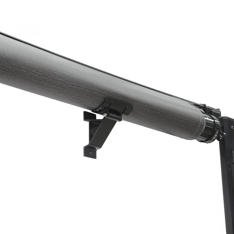 Load image into Gallery viewer, Finch Awning Manual Roll Out 15 Foot Black