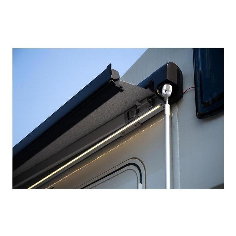 Load image into Gallery viewer, Finch Awning Side Mount Manual inc Support Leg 3 x 2.5m Black