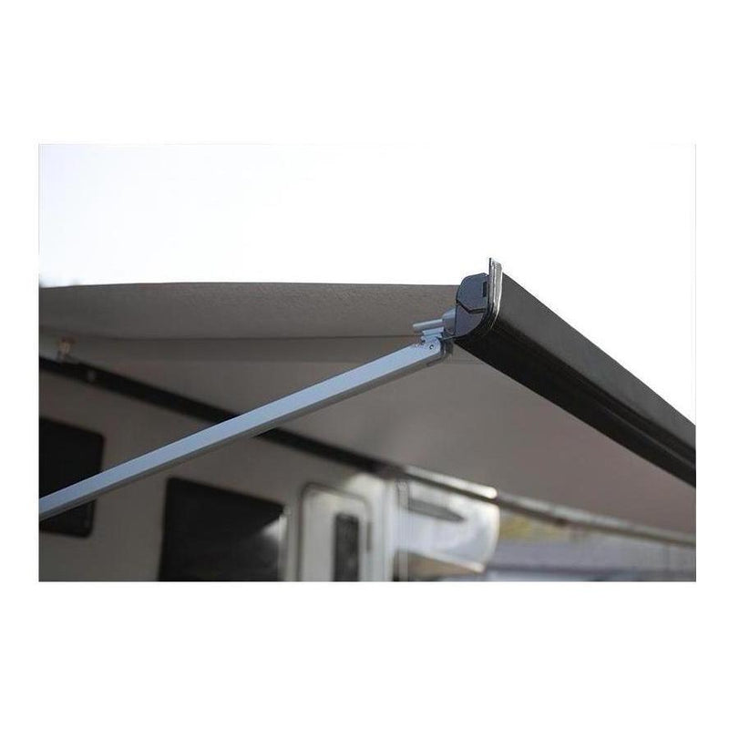 Load image into Gallery viewer, Finch Awning Side Mount Manual inc Support Leg 3.5 x 2.5m Black