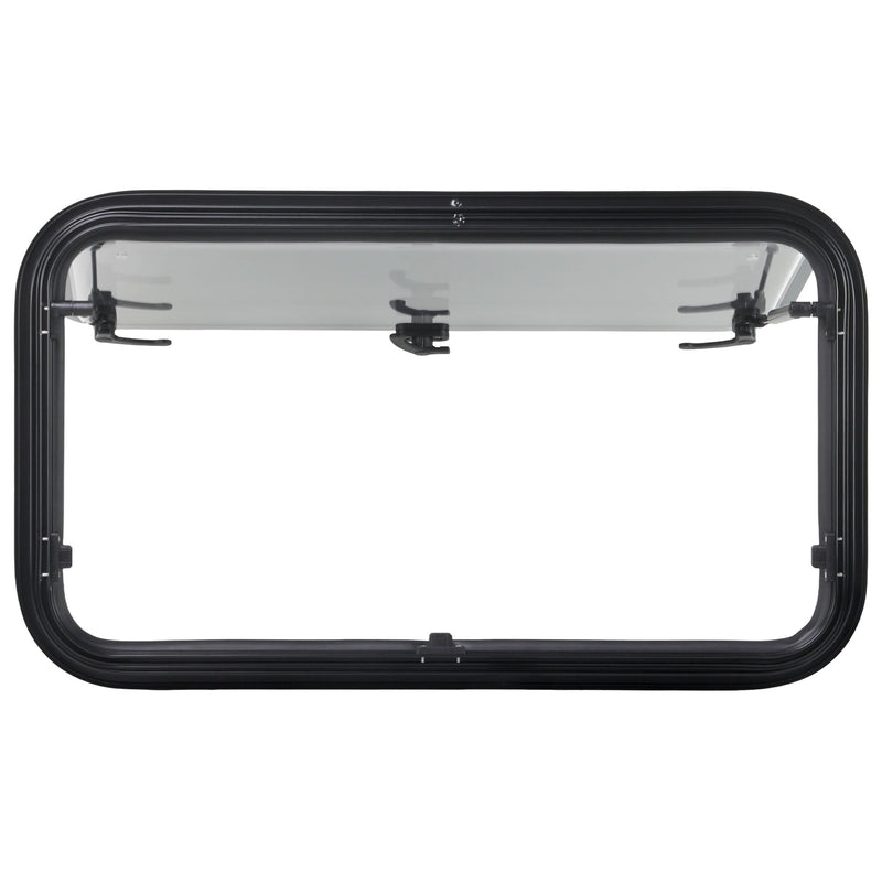 Load image into Gallery viewer, Finch Double Glazed Acrylic Window 1100 x 450 With Blind and Fly Screen