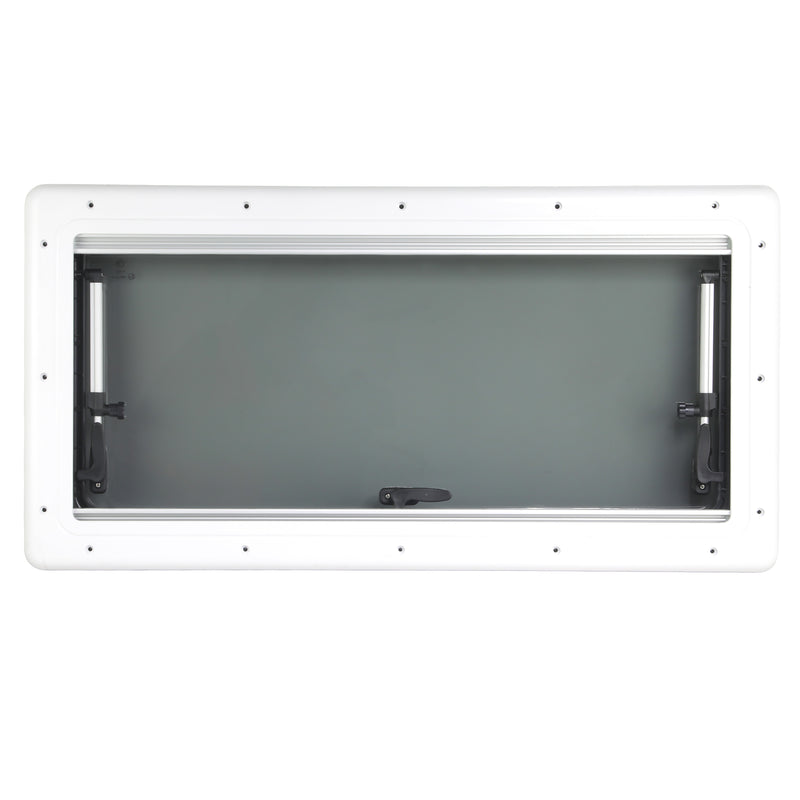 Load image into Gallery viewer, Finch Double Glazed Acrylic Window 500 x 350 With Blind and Fly Screen