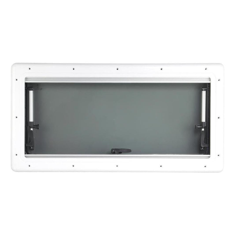 Load image into Gallery viewer, Finch Double Glazed Acrylic Window 700 x 400 With Blind and Fly Screen