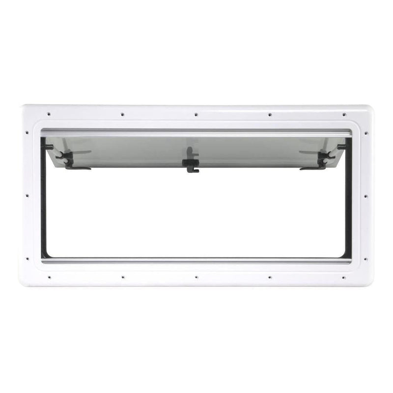 Load image into Gallery viewer, Finch Double Glazed Acrylic Window 900 x 550 With Blind and Fly Screen