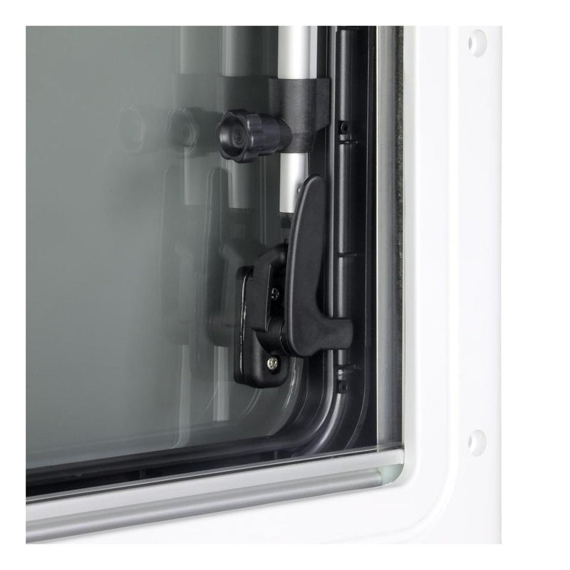 Load image into Gallery viewer, Finch Double Glazed Acrylic Window 900 x 550 With Blind and Fly Screen