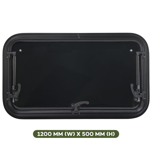 Finch European Design Aluminium Window 1200mm x 500mm