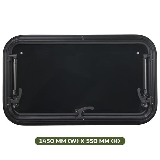 Finch European Design Aluminium Window 1450mm x 550mm