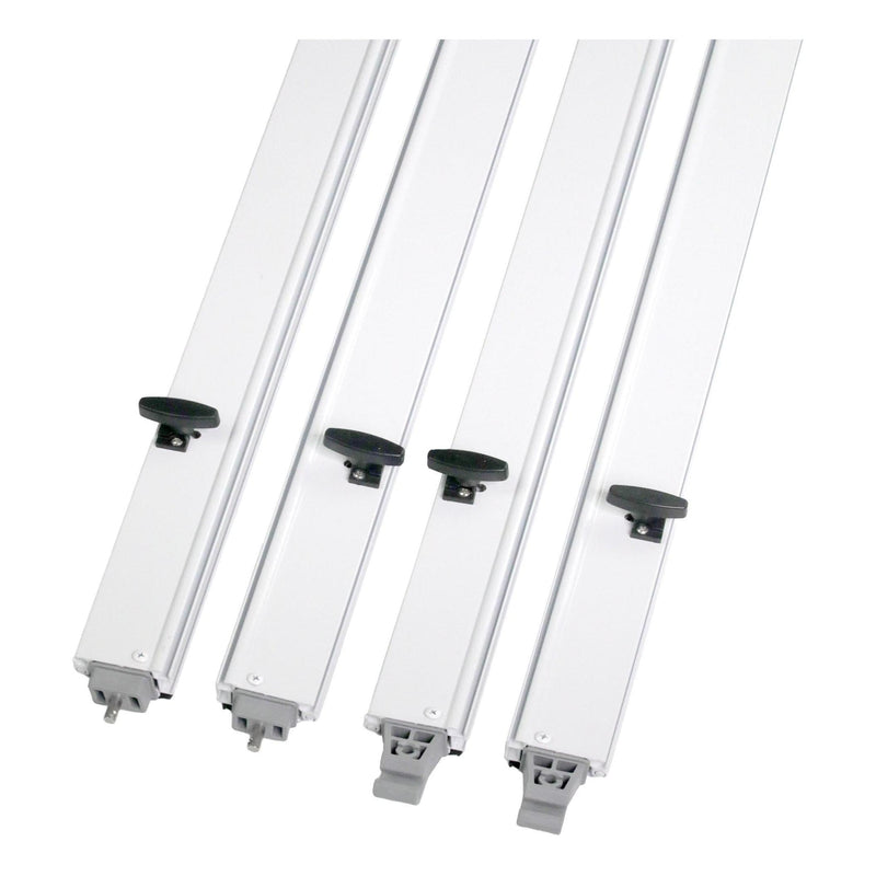 Load image into Gallery viewer, Finch Heavy Duty Roll Out Awning Anti Flap Kit 220 - 260cm Pair White