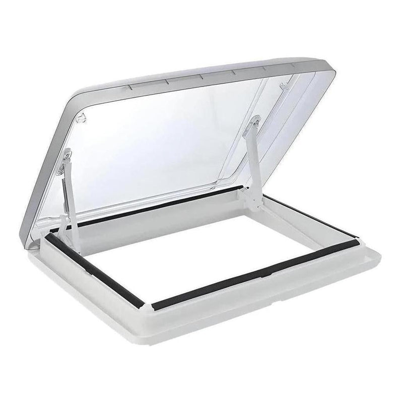 Load image into Gallery viewer, Finch Vented Hatch Skylight 700 x 500mm With LED Lights / Blind and Fly Screen
