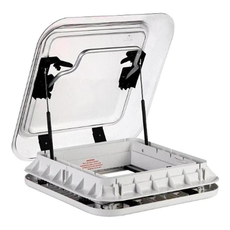 Load image into Gallery viewer, Finch Vented Skylight Hatch 450 x 400mm With LED Lights / Blind and Fly Screen