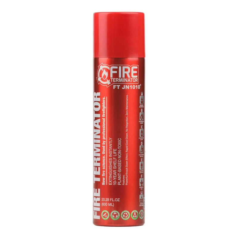 Load image into Gallery viewer, Fire Terminator Fire Retardant Extinguisher 600ML Suits All Fire Inc Lithium - Bracket Included