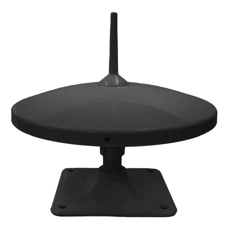 Load image into Gallery viewer, Glomex 250mm Amplified Digital RV TV Antenna Black