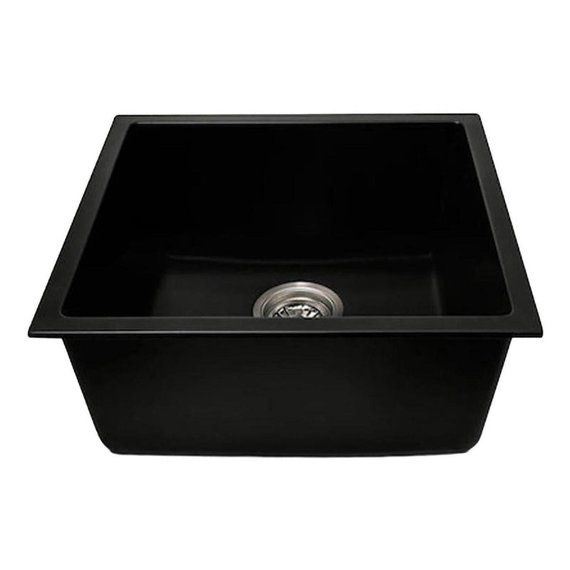 Load image into Gallery viewer, Grange Single Bowl Sink Basin Granite Composite 450 x 450 x 230 - Matte Black