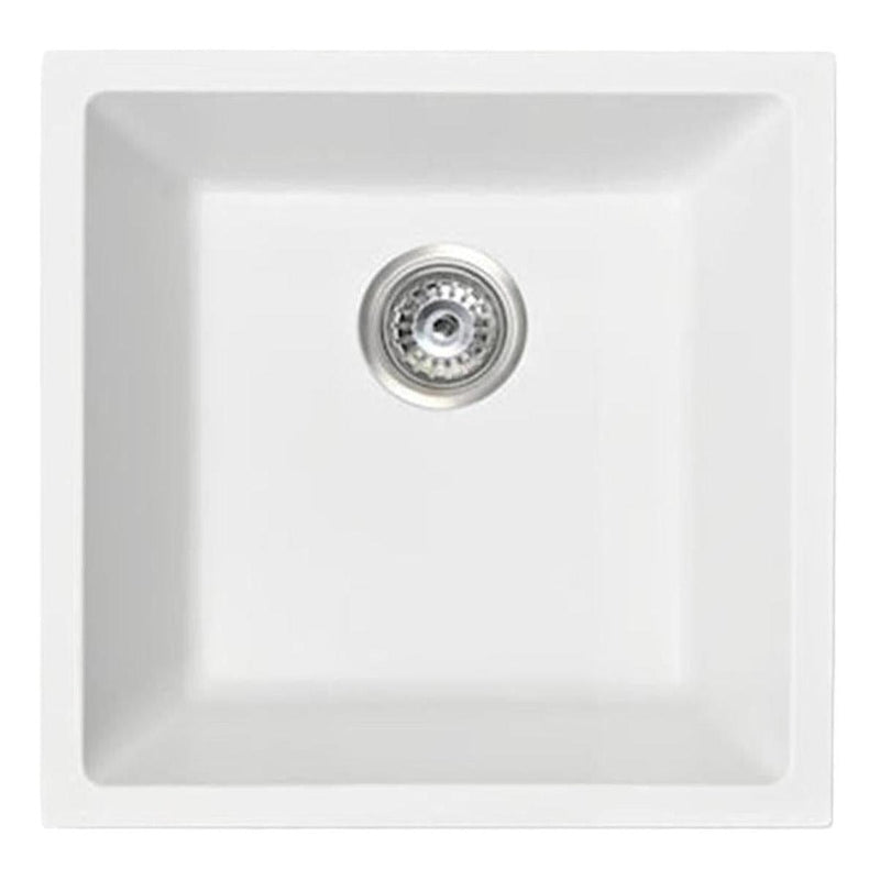 Load image into Gallery viewer, Grange Single Bowl Sink Basin Granite Composite 450 x 450 x 230 - Matte White