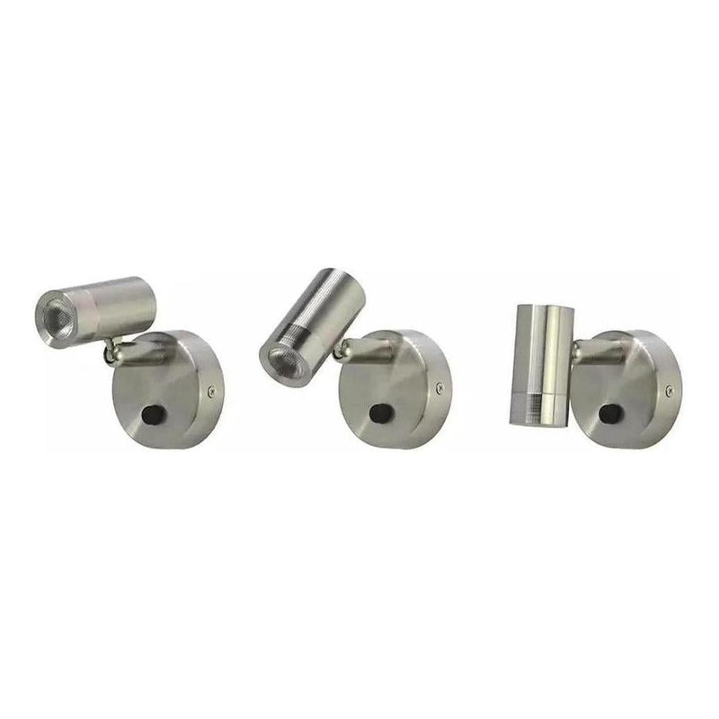 Load image into Gallery viewer, Iluma 10-30V Reading Light Swivel with Push Button Switch Nickel