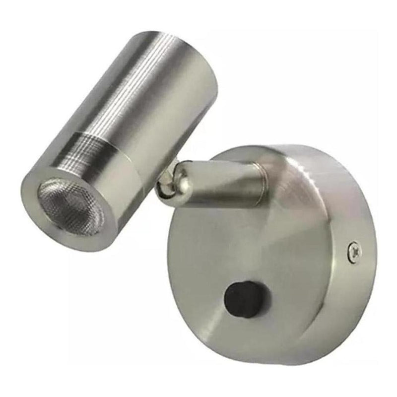 Load image into Gallery viewer, Iluma 10-30V Reading Light Swivel with Push Button Switch Nickel