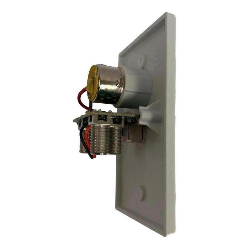 Load image into Gallery viewer, Iluma 12V TV Antenna Wall Plate Signal Booster Amplifier & Power Supply White