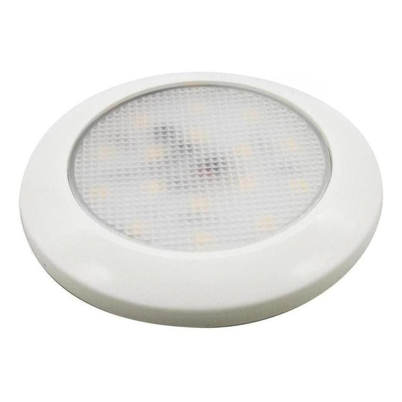 Load image into Gallery viewer, Iluma 12v Slimline LED Downlight 76mm Warm White Light, White