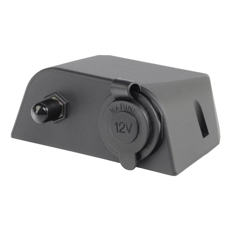 Load image into Gallery viewer, Iluma Accessory Socket & TV Antenna Port F Type Black