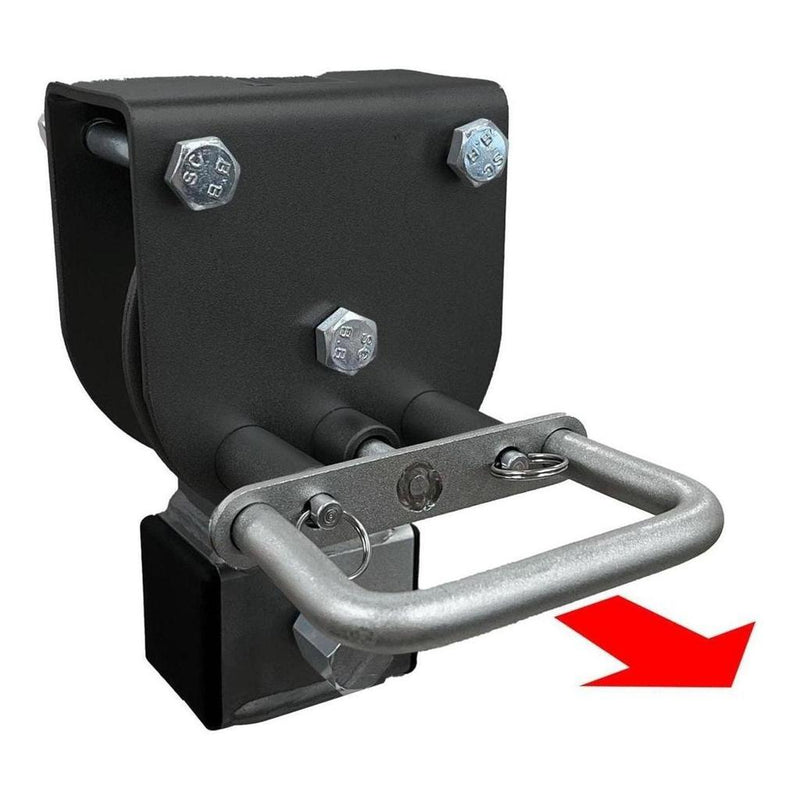 Load image into Gallery viewer, Iluma Drop Down Stabilizer leg Corner Steadies 420mm Black