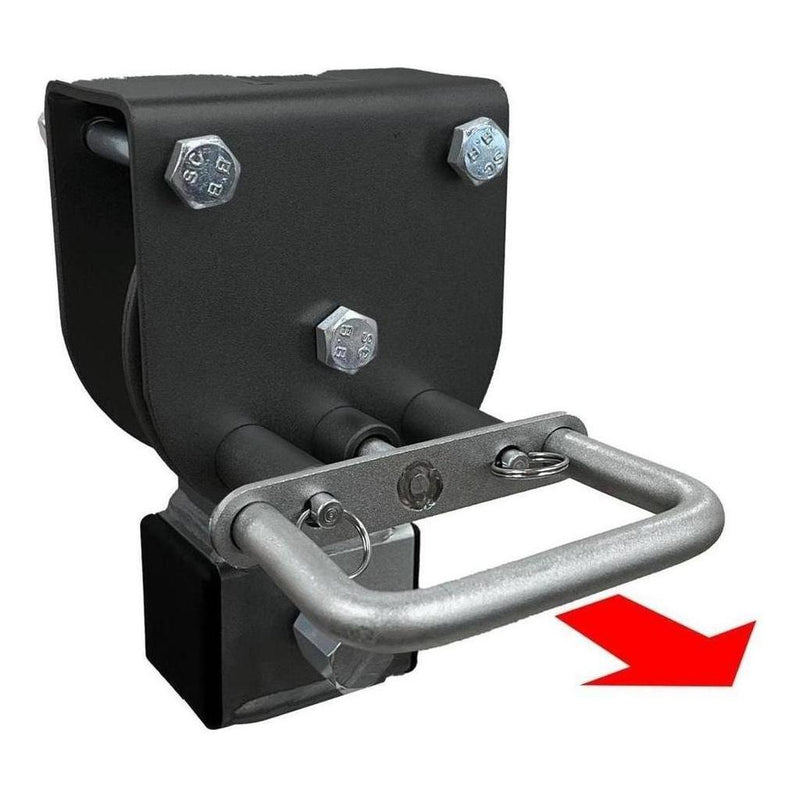 Load image into Gallery viewer, Iluma Drop Down Stabilizer leg Corner Steadies 420mm Black