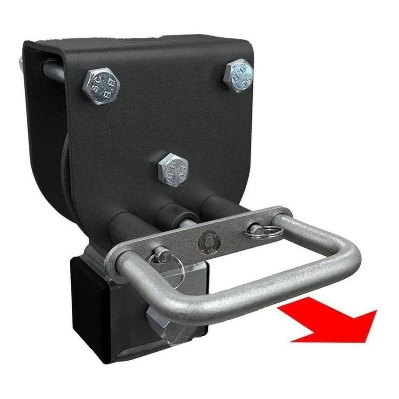 Load image into Gallery viewer, Iluma Drop Down Stabilizer Leg Corner Steadies 820mm Black