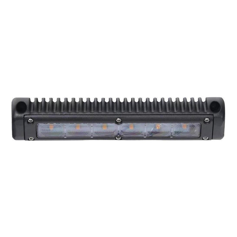 Load image into Gallery viewer, Iluma LED 8" 200mm Awning Amber/White Bug Light IP67 Black