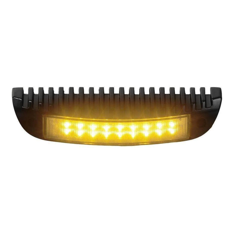 Load image into Gallery viewer, Iluma LED 9" 230mm Awning Amber/White Bug Light IP67 Black