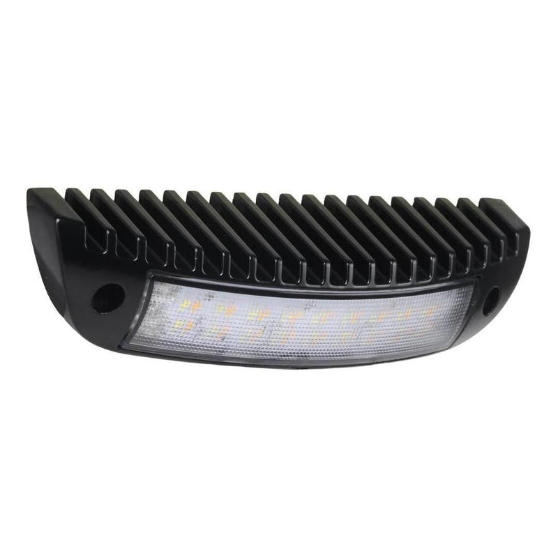 Load image into Gallery viewer, Iluma LED 9" 230mm Awning Amber/White Bug Light IP67 Black