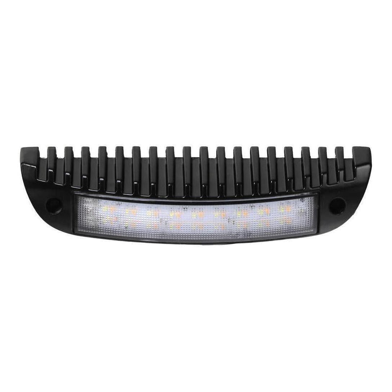 Load image into Gallery viewer, Iluma LED 9" 230mm Awning Amber/White Bug Light IP67 Black