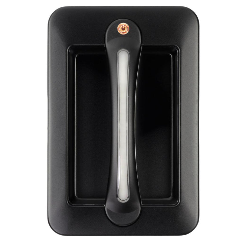 Load image into Gallery viewer, Iluma Led Dimmable Grab Handle White Light with Amber Night Light Black Bargman Style