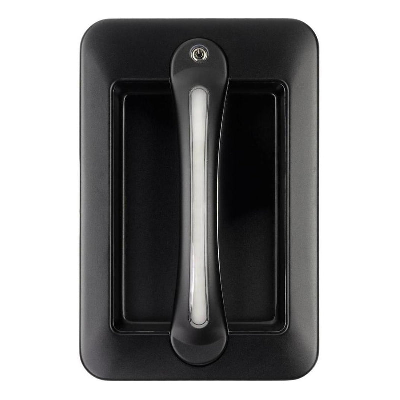 Load image into Gallery viewer, Iluma Led Dimmable Grab Handle White Light with Amber Night Light Black Bargman Style