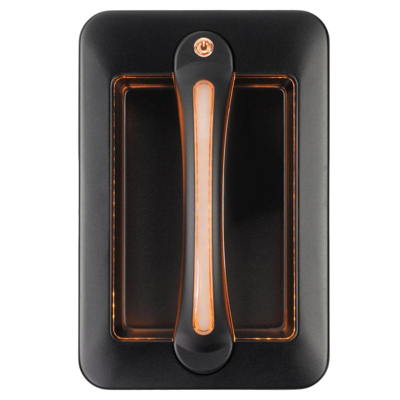 Load image into Gallery viewer, Iluma Led Dimmable Grab Handle White Light with Amber Night Light Black Bargman Style