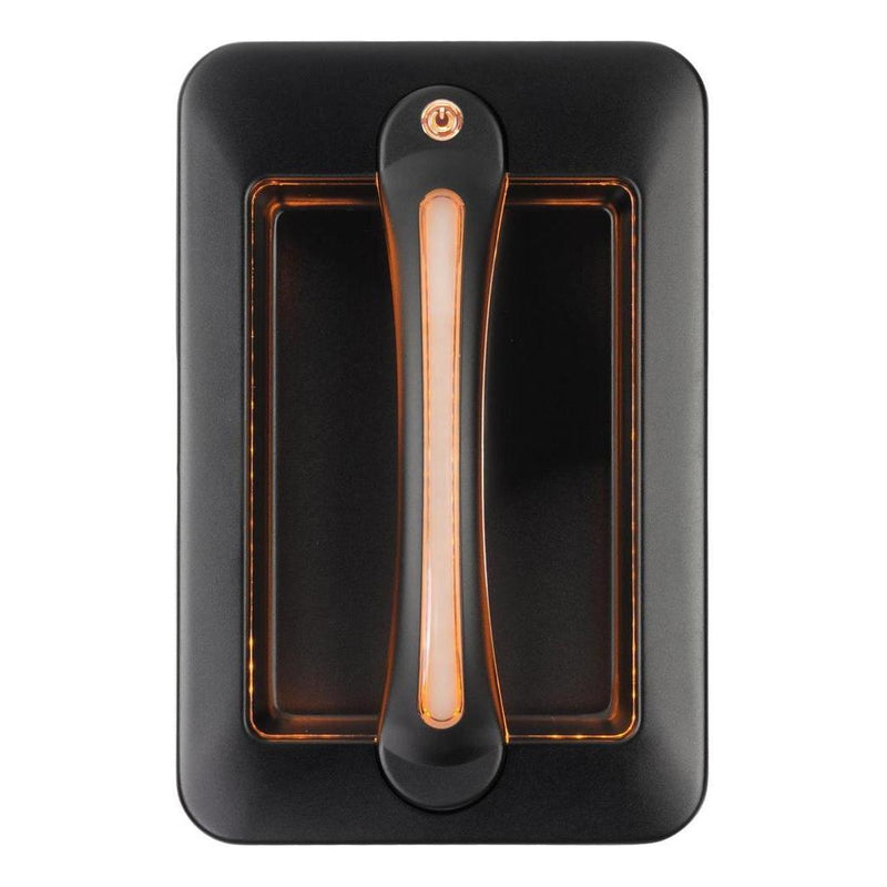 Load image into Gallery viewer, Iluma Led Dimmable Grab Handle White Light with Amber Night Light Black Bargman Style