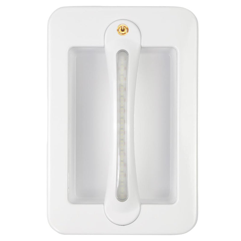 Load image into Gallery viewer, Iluma Led Dimmable Grab Handle White Light with Amber Night Light White Bargman Style