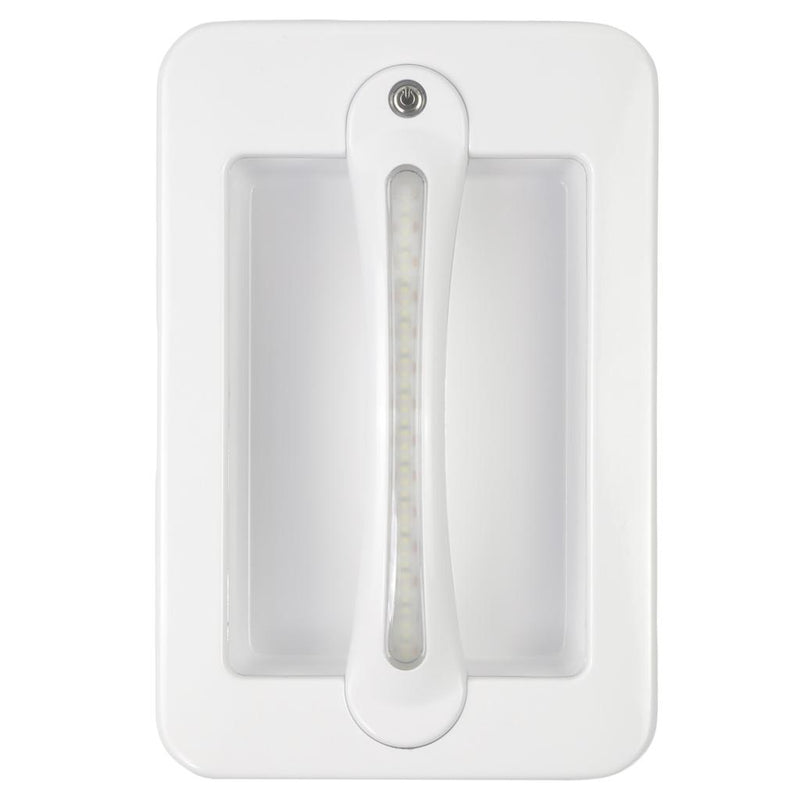 Load image into Gallery viewer, Iluma Led Dimmable Grab Handle White Light with Amber Night Light White Bargman Style