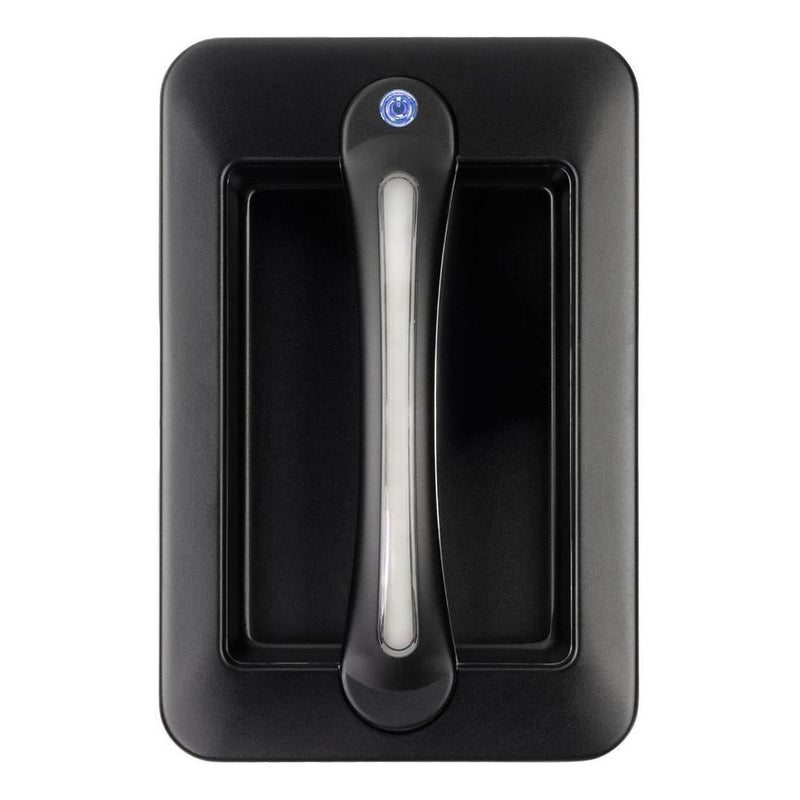 Load image into Gallery viewer, Iluma Led Dimmable Grab Handle White Light with Blue Night Light Black Bargman Style