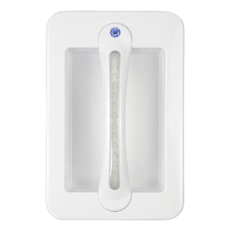 Load image into Gallery viewer, Iluma Led Dimmable Grab Handle White Light with Blue Night Light White Bargman Style
