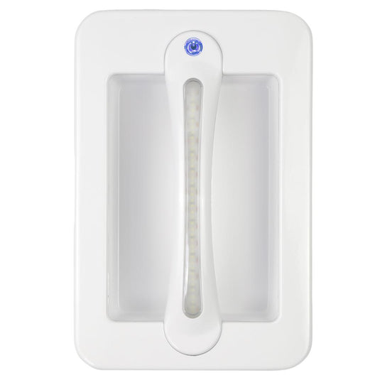 Iluma Led Dimmable Grab Handle White Light with Blue Night Light White Bargman Style