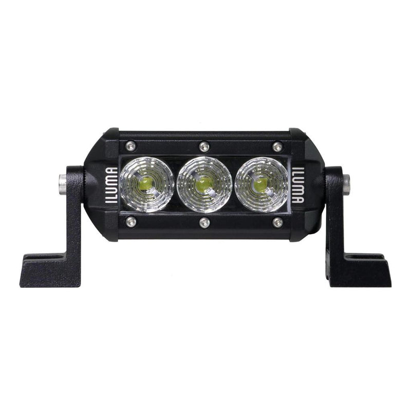 Load image into Gallery viewer, Iluma Light Bar 3W Cree 3 LED 4.5" 111mm Length Flood Beam Black