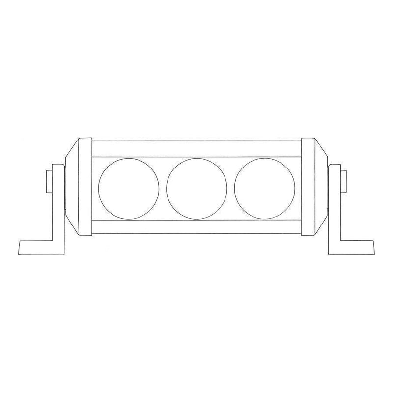 Load image into Gallery viewer, Iluma Light Bar 3W Cree 3 LED 4.5" 111mm Length Flood Beam Camouflage